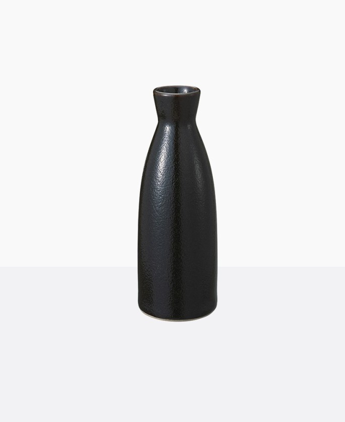 Japanese , Traditional Ceramics Black Sake Set