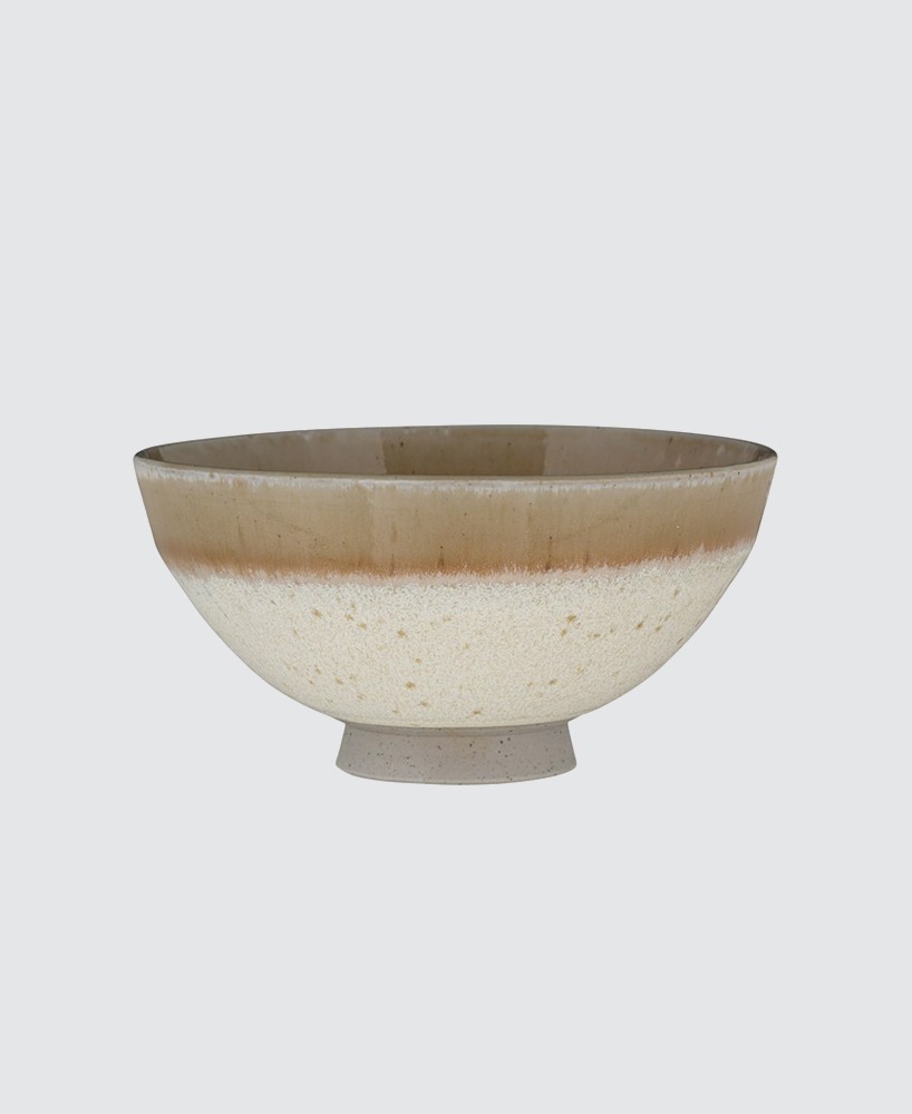 Mino ware Japanese Pottery Rice Bowl